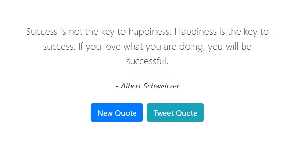 Random Quote Machine