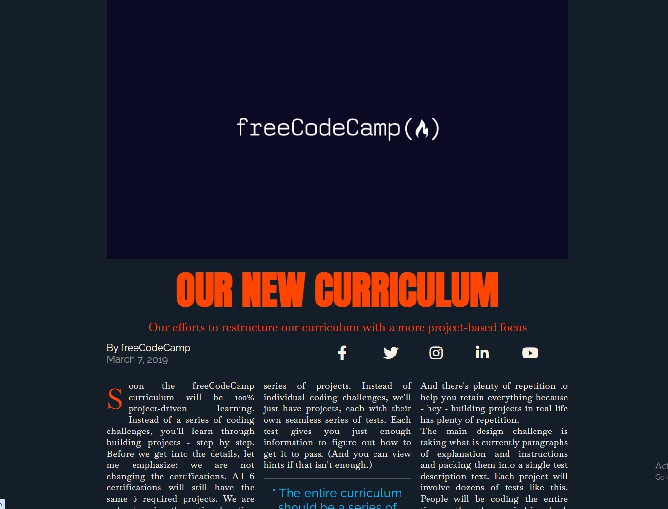 FreeCodeCamp Magazine